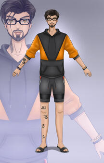 2D MODEL FINAL LOOK
